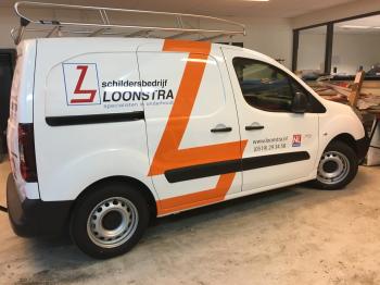 Belettering wagenpark Loonstra 