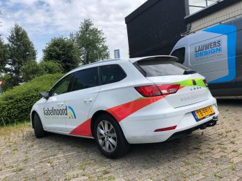 Autobelettering Kabelnoord 