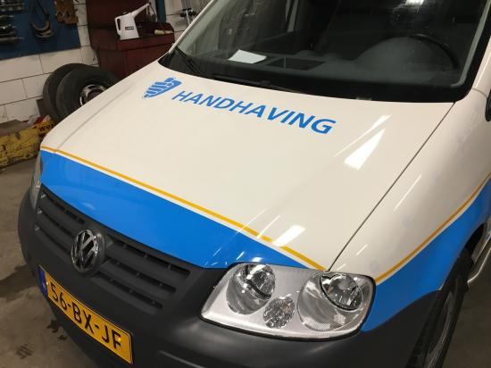 Belettering wagenpark Noardeast Fryslan 