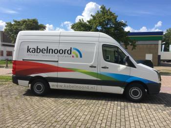 Belettering wagenpark Kabelnoord 