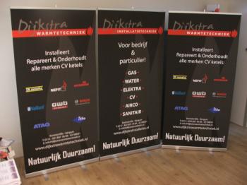 Roll up banners